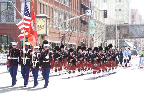 Spokane, Washington r st. patrick's day parade