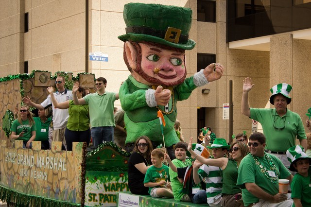 st patty day parade houston tx